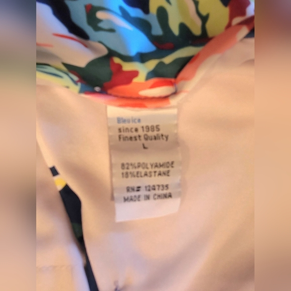 Bleu ice bathing suit, size L - Picture 3 of 3